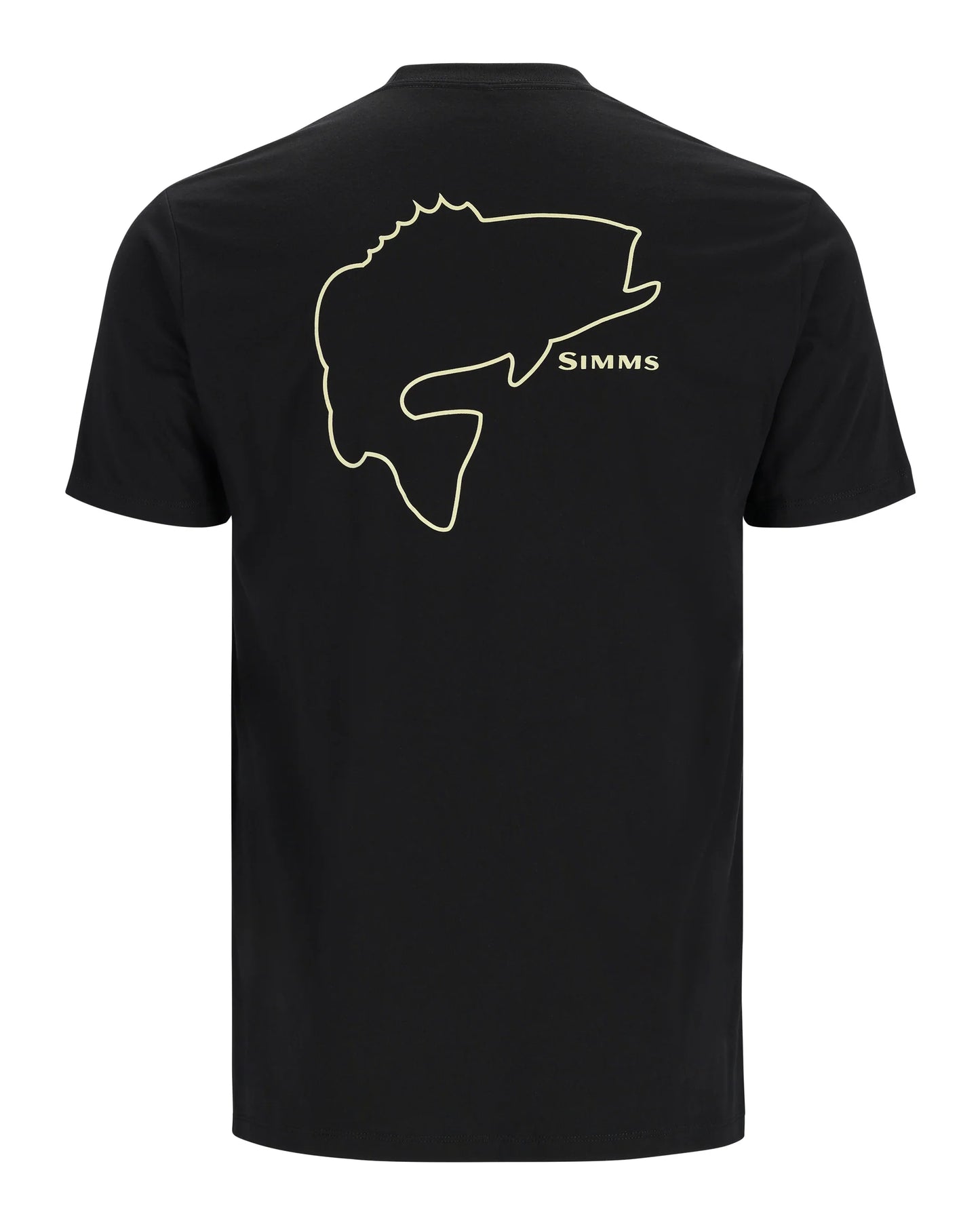 M's Bass Outline T-Shirt