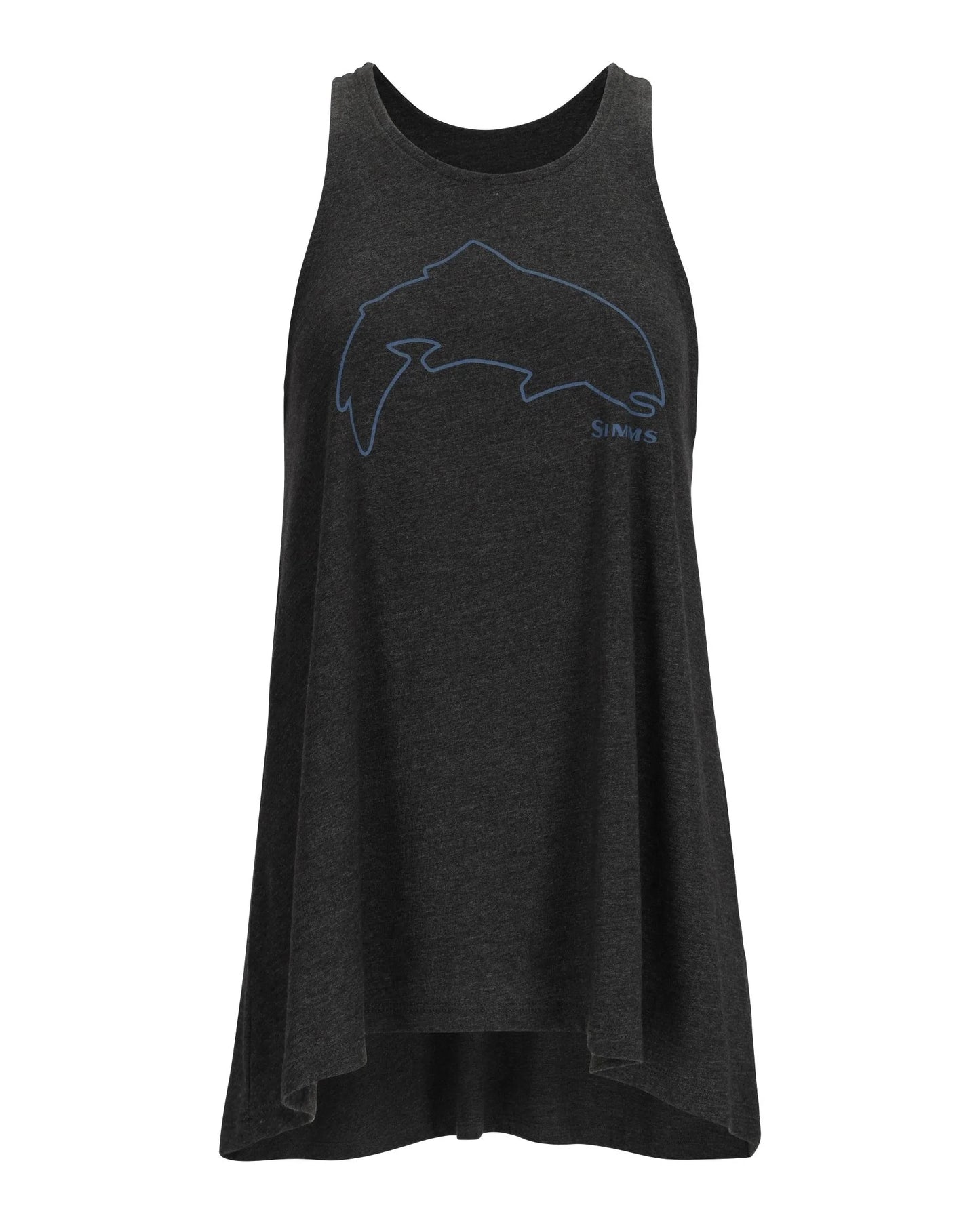 W's Trout Outline Tank Top