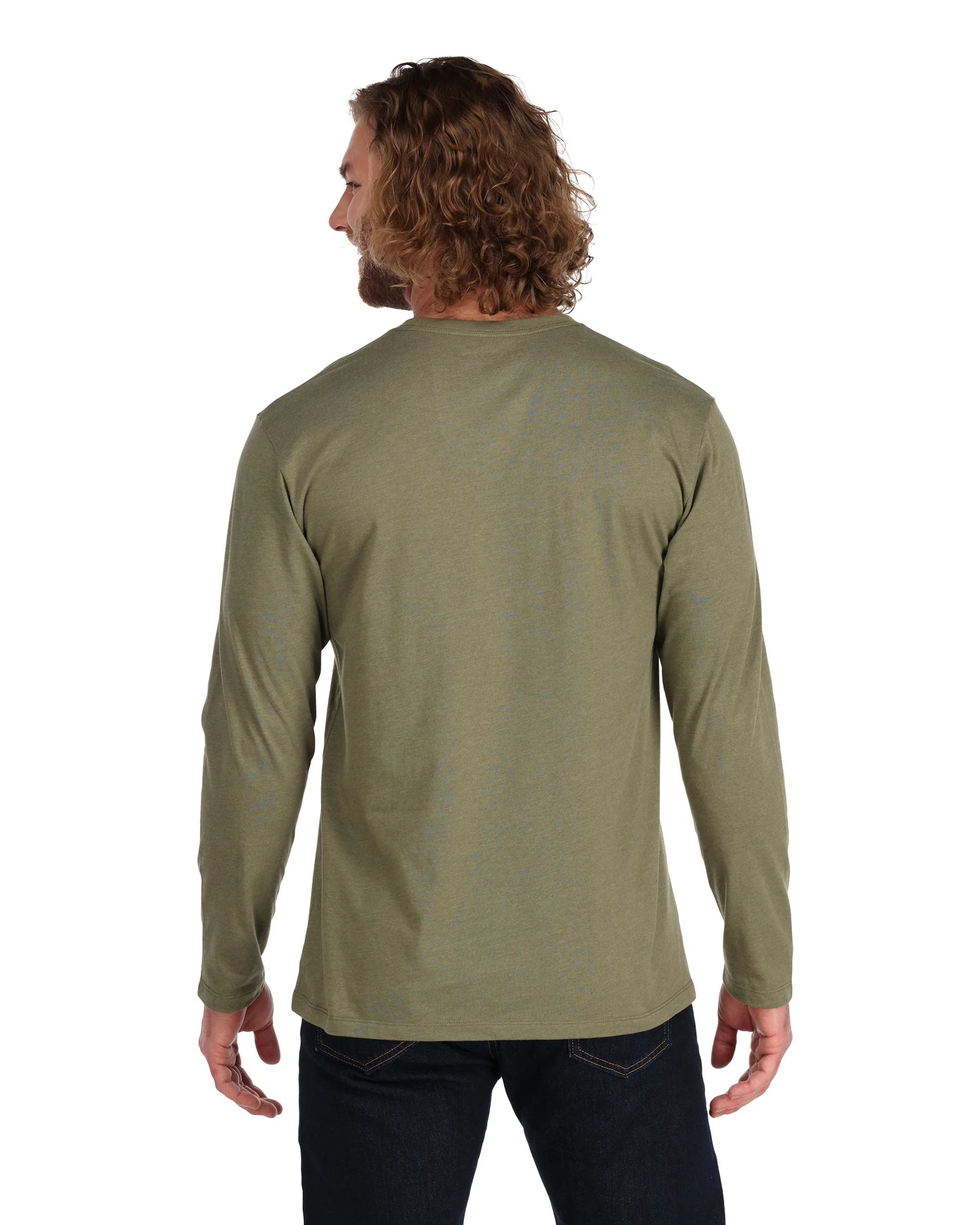 M's Simms Logo LS Shirt
