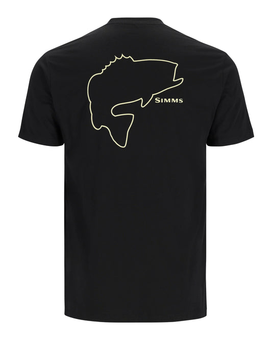M's Bass Outline T-Shirt