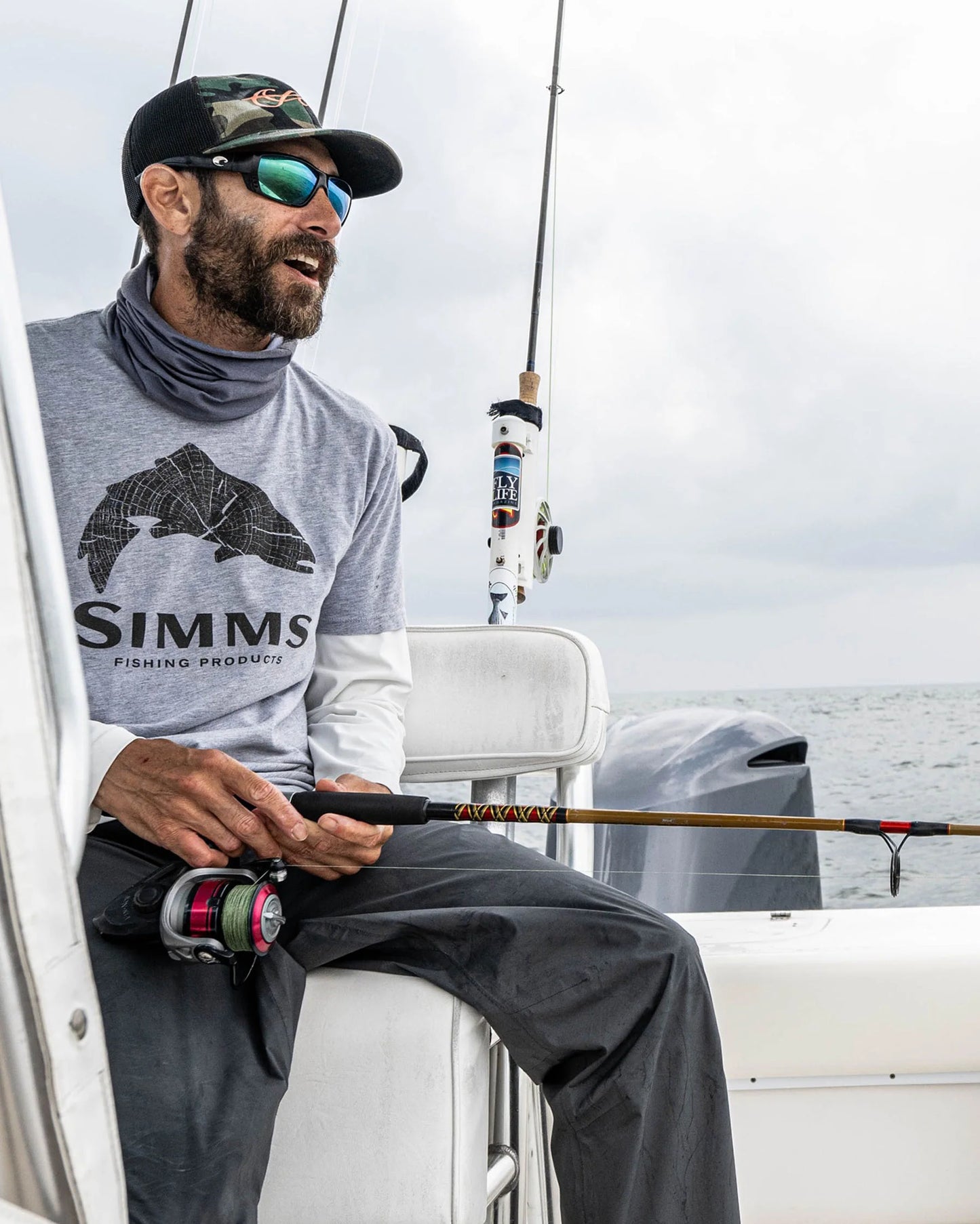 M's Wood Trout Fill T-Shirt