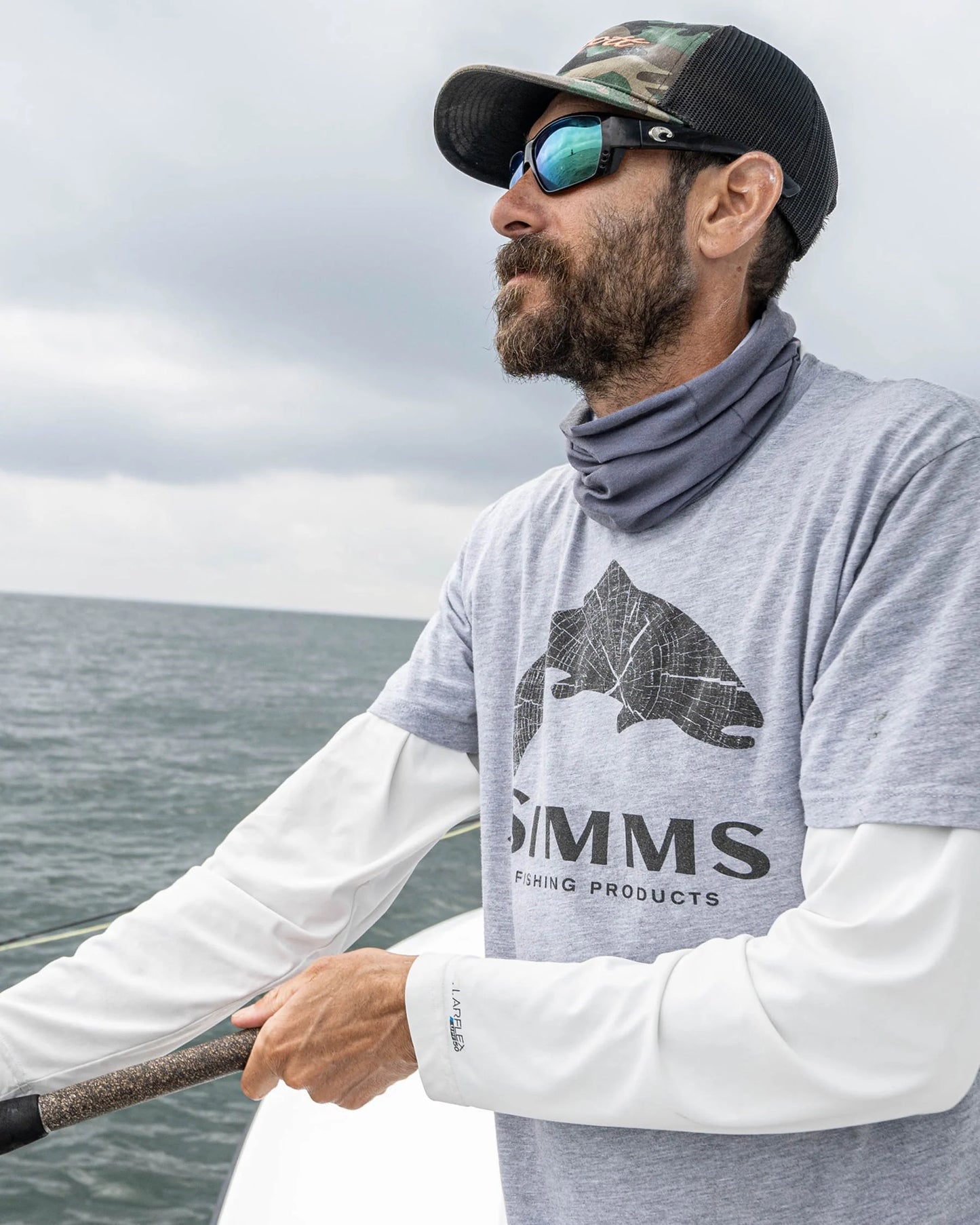 M's Wood Trout Fill T-Shirt