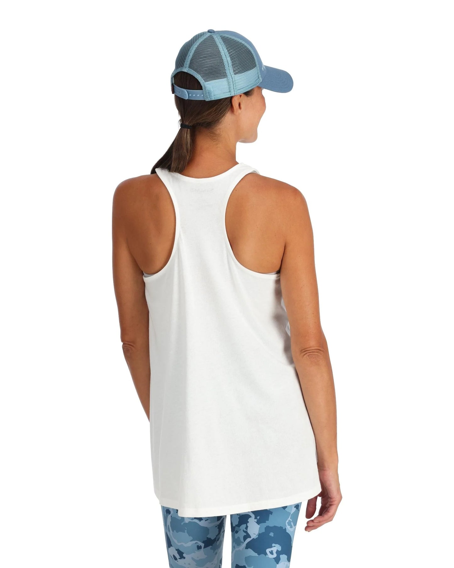 W's Trout Outline Tank Top